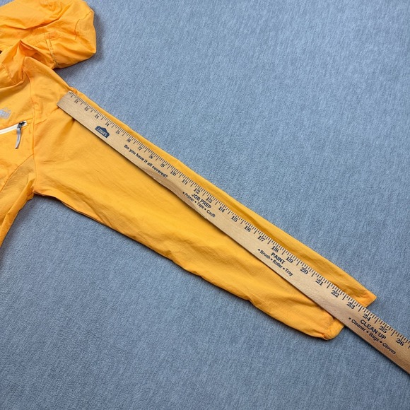 REI Co-Op Jacket Womens XS Orange‎ Flash Windbreaker Hooded Hiking Outdoors - Picture 9 of 11